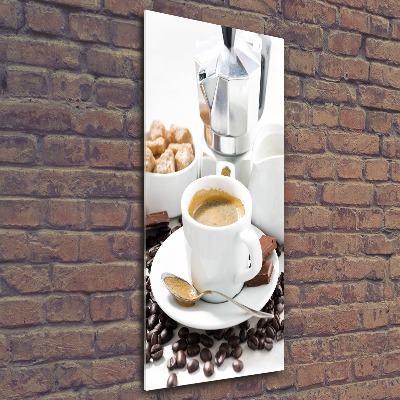 Acrylic print Cup of coffee