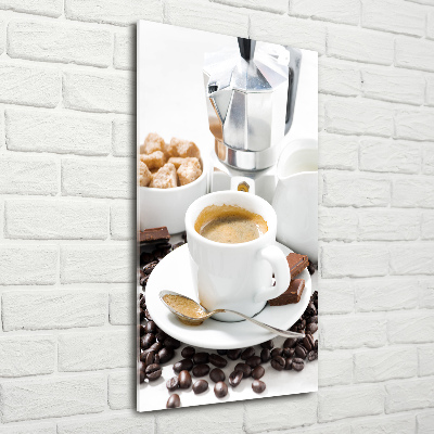 Acrylic print Cup of coffee