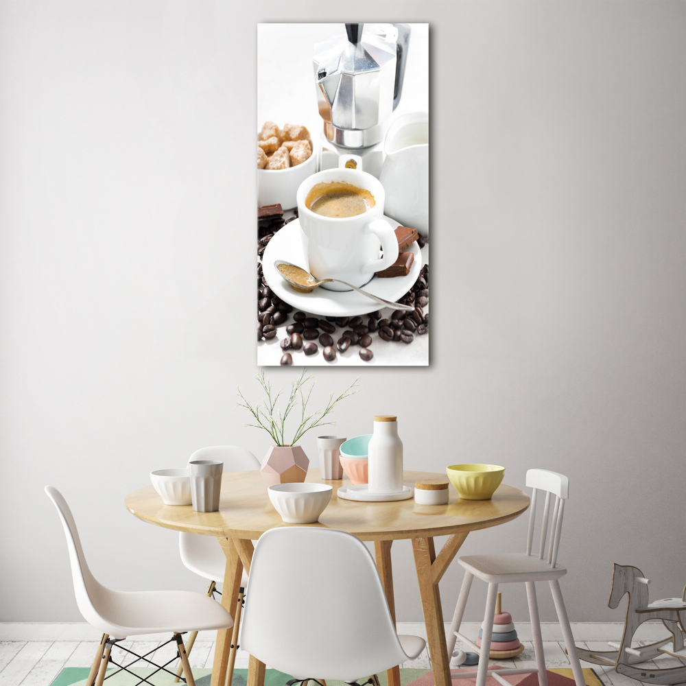 Acrylic print Cup of coffee