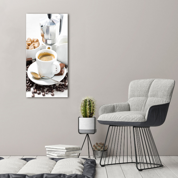 Acrylic print Cup of coffee