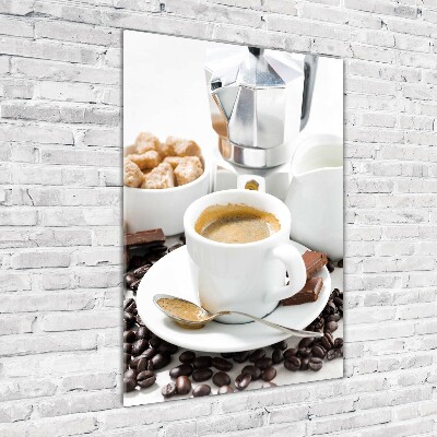 Acrylic print Cup of coffee