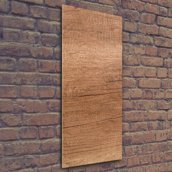 Wall art acrylic Wooden background