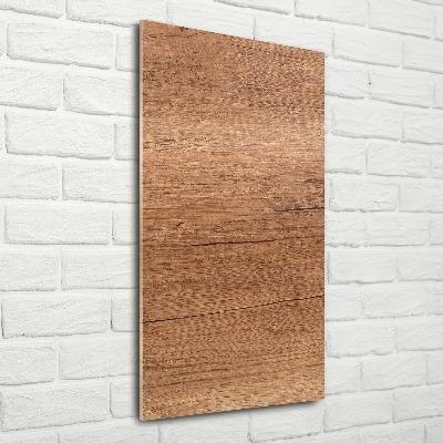 Wall art acrylic Wooden background