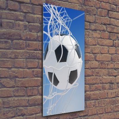 Print on acrylic Ball in the goal