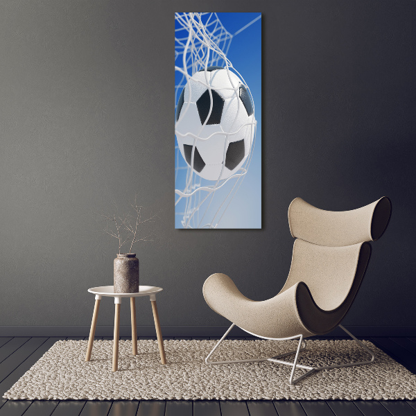 Print on acrylic Ball in the goal