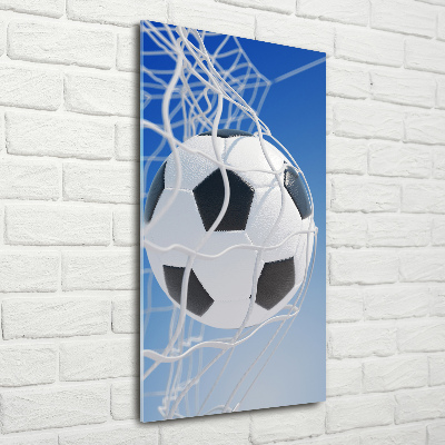 Print on acrylic Ball in the goal