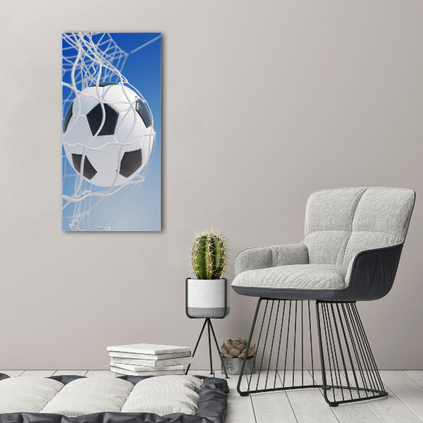 Print on acrylic Ball in the goal