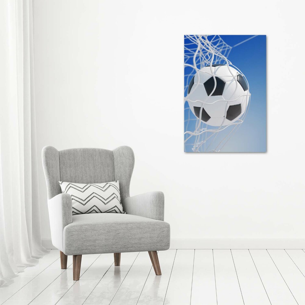 Print on acrylic Ball in the goal