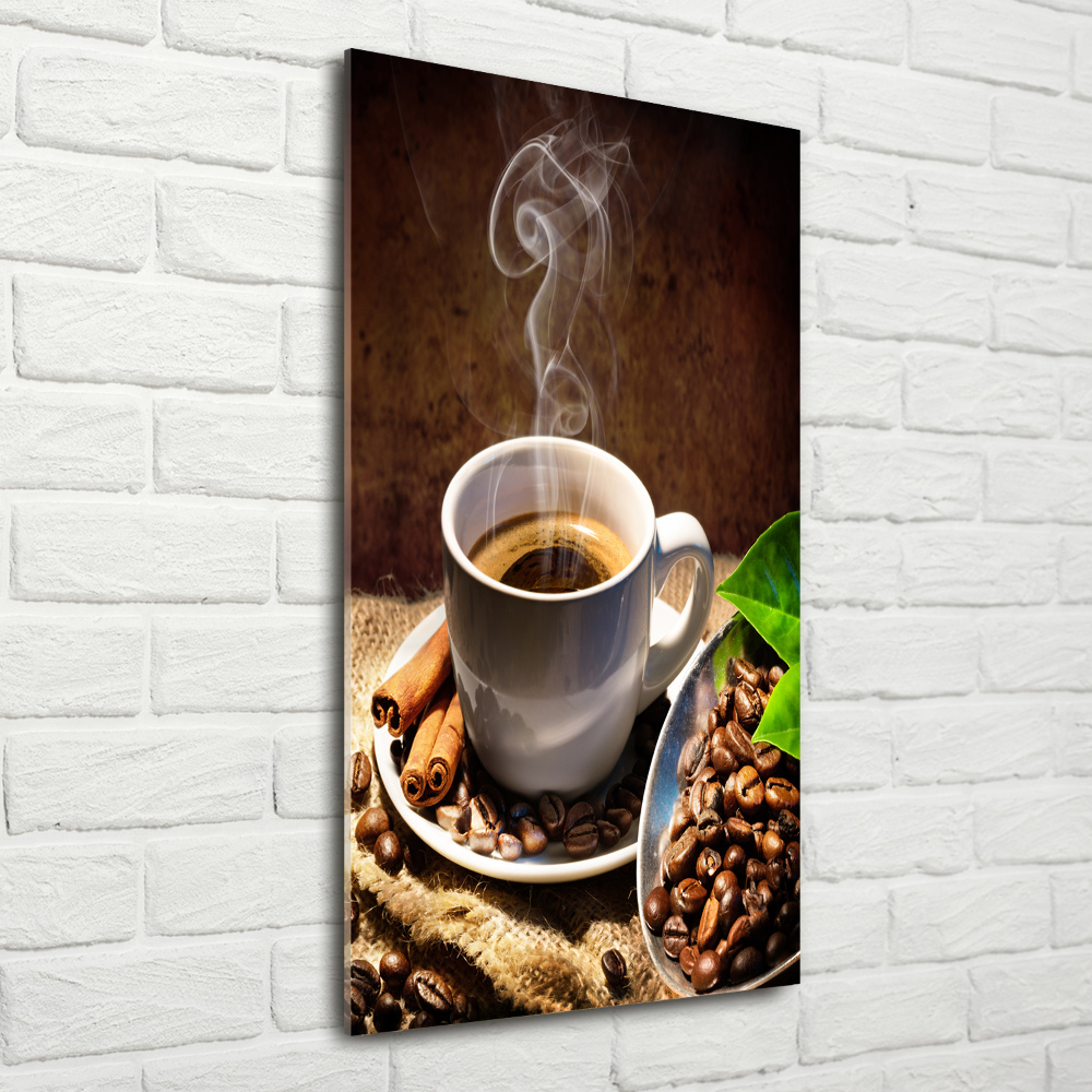 Acrylic print Cup of coffee