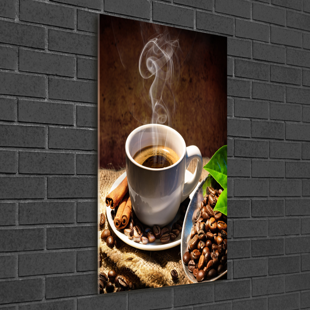 Acrylic print Cup of coffee