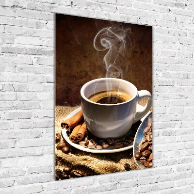 Acrylic print Cup of coffee