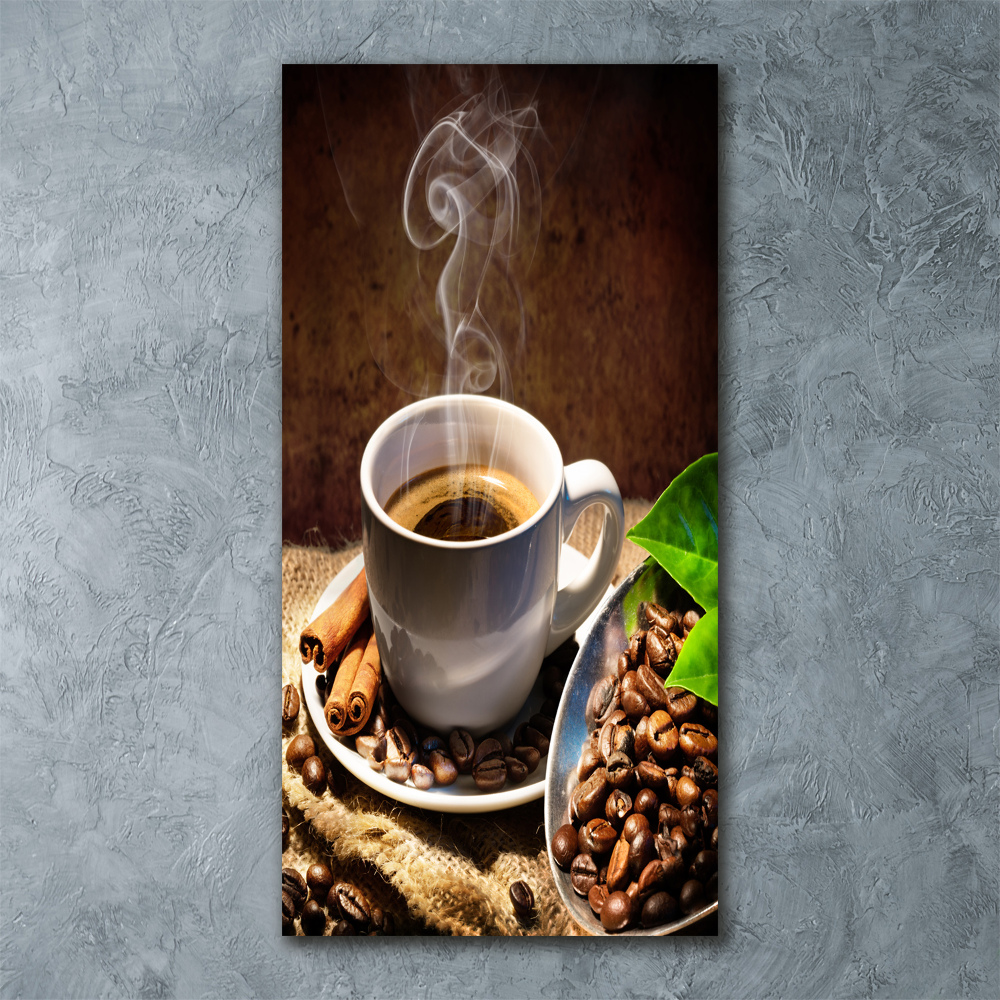 Acrylic print Cup of coffee