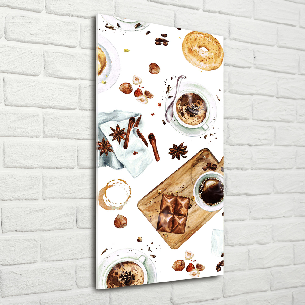 Acrylic wall art Breakfast