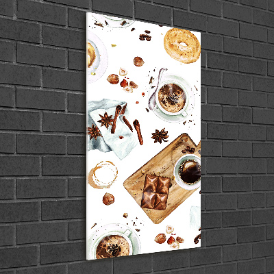 Acrylic wall art Breakfast