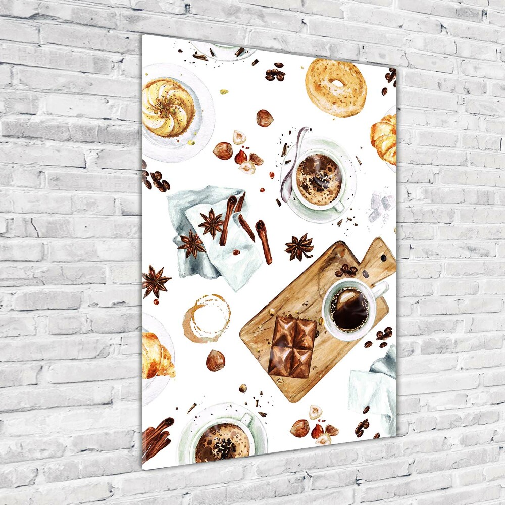 Acrylic wall art Breakfast