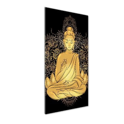 Acrylic glass print Buddha and Mandala