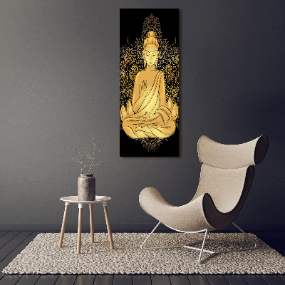 Acrylic glass print Buddha and Mandala