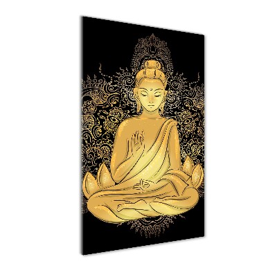 Acrylic glass print Buddha and Mandala