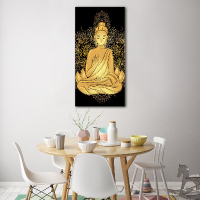 Acrylic glass print Buddha and Mandala