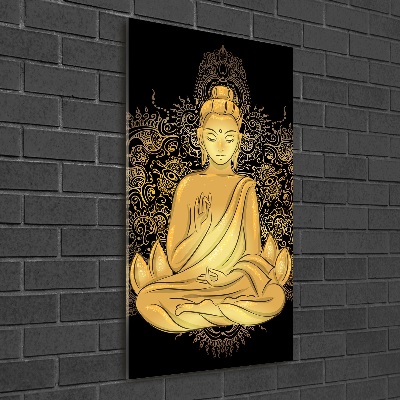 Acrylic glass print Buddha and Mandala