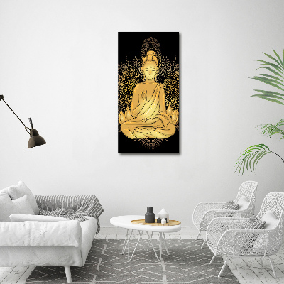 Acrylic glass print Buddha and Mandala