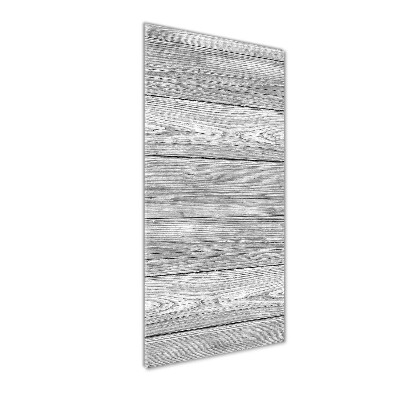 Acrylic wall art Wooden background