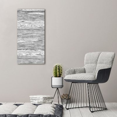 Acrylic wall art Wooden background