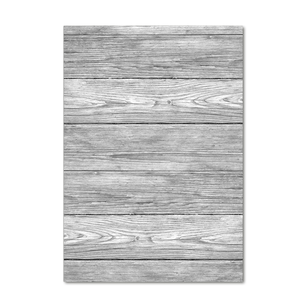 Acrylic wall art Wooden background