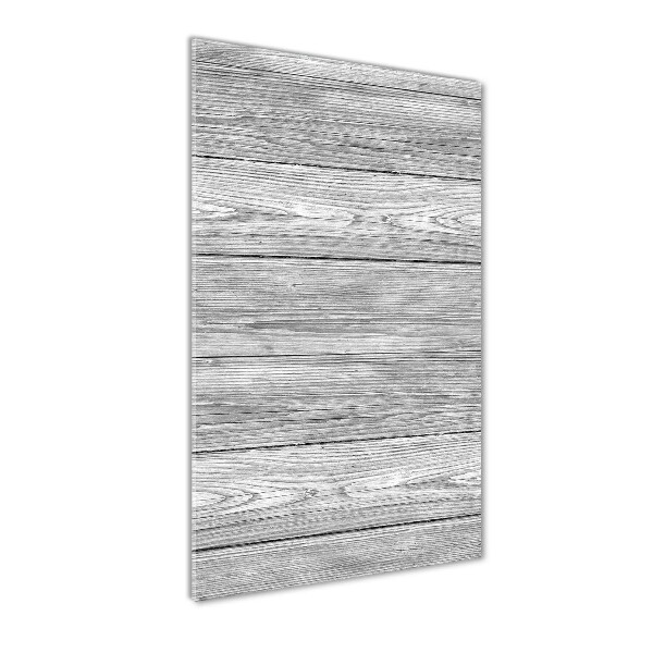 Acrylic wall art Wooden background