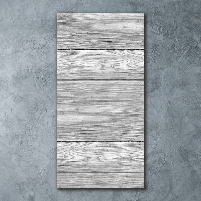 Acrylic wall art Wooden background