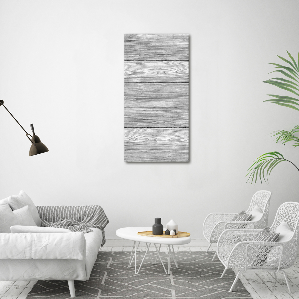 Acrylic wall art Wooden background