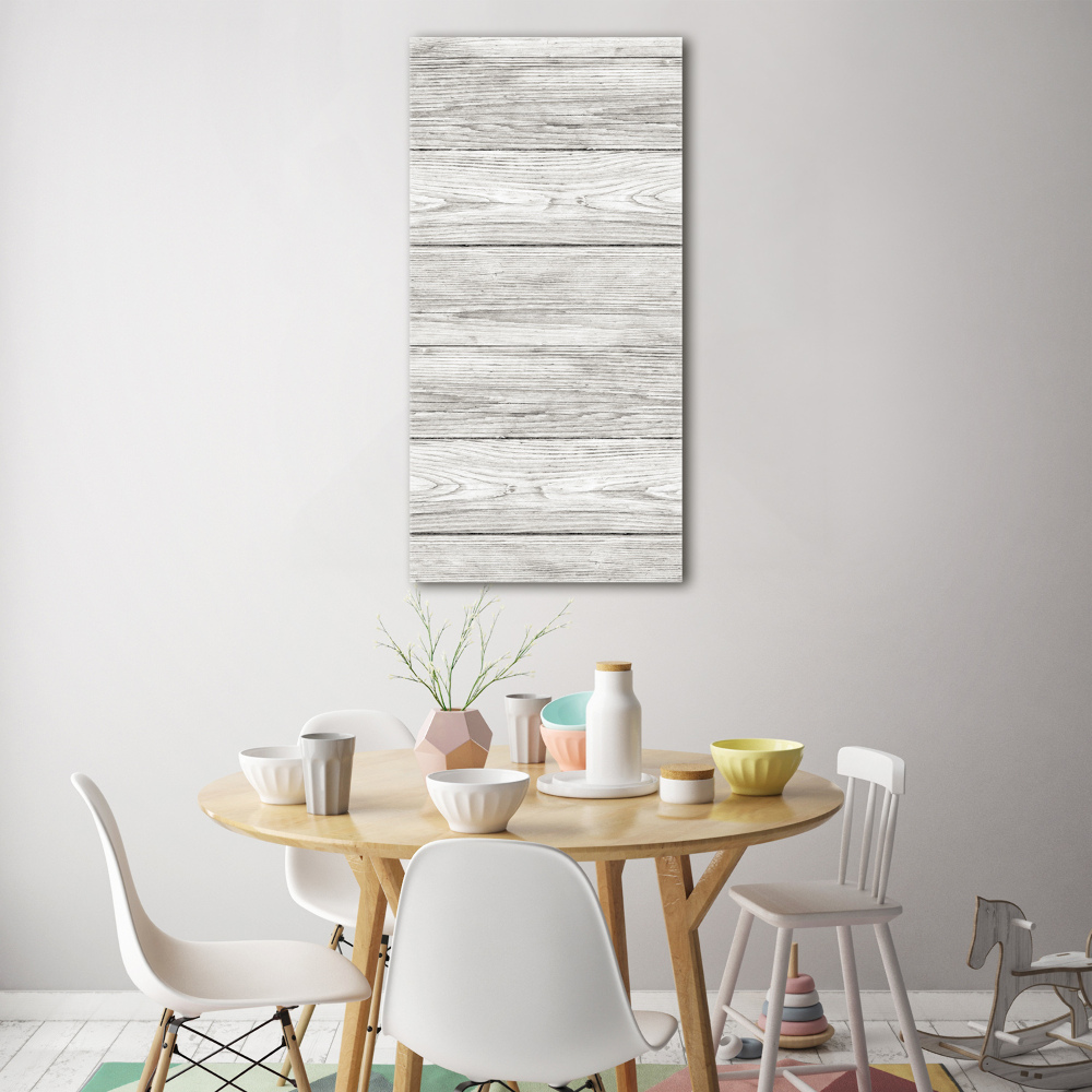 Print on acrylic Wooden background