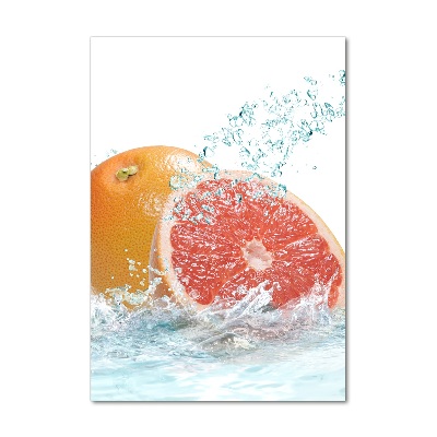 Acrylic print Grapefruit