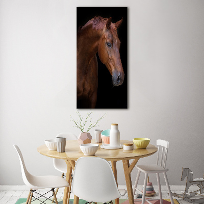 Wall art acrylic Portrait of a horse