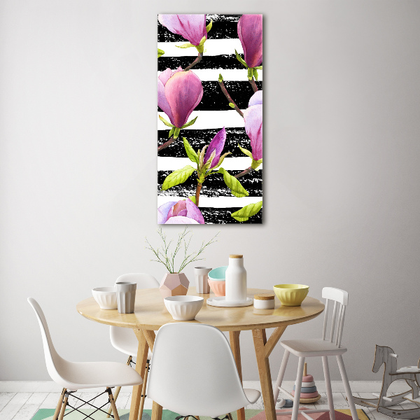 Acrylic wall art Magnolia