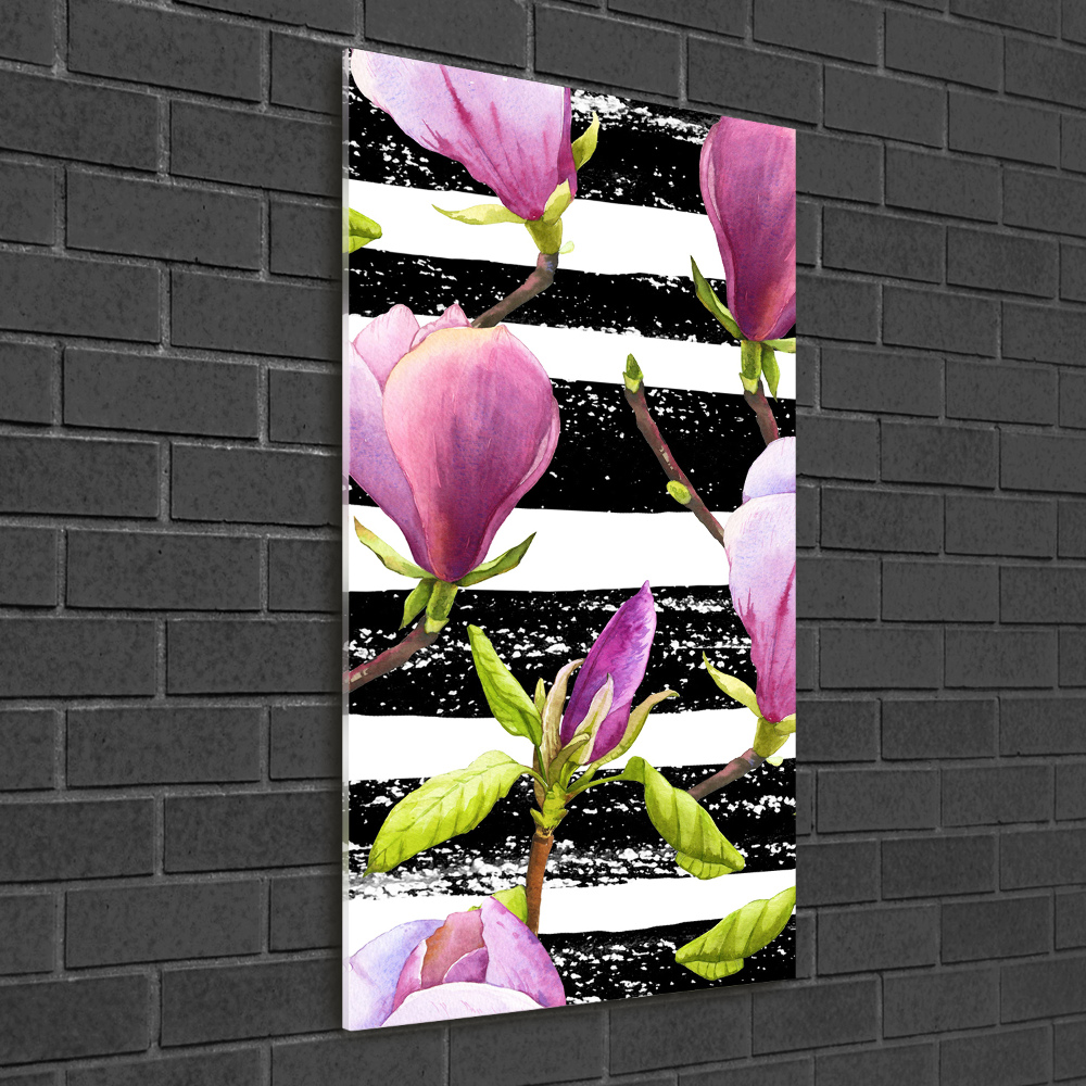 Acrylic wall art Magnolia