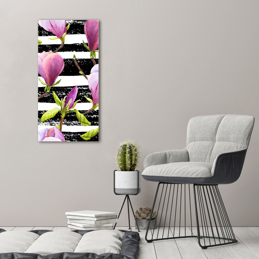 Acrylic wall art Magnolia