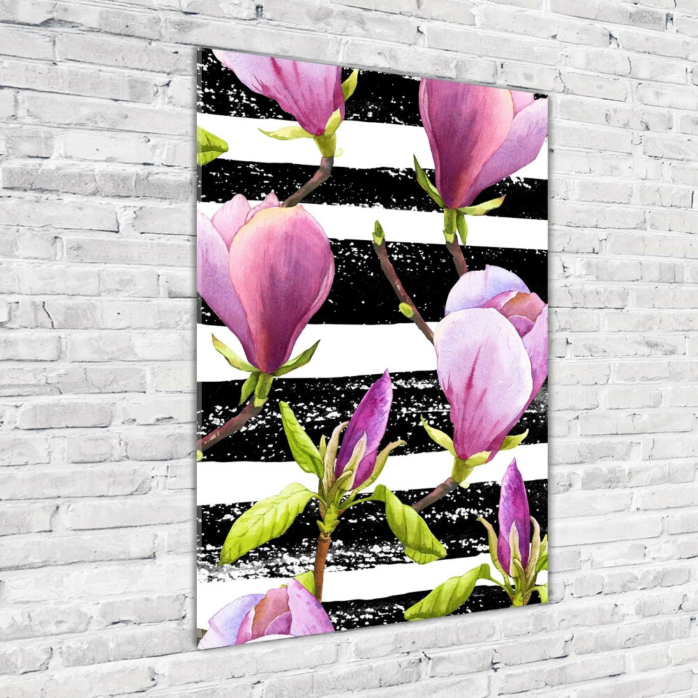 Acrylic wall art Magnolia