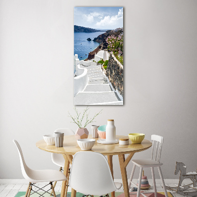 Wall art acrylic Santorini Greece