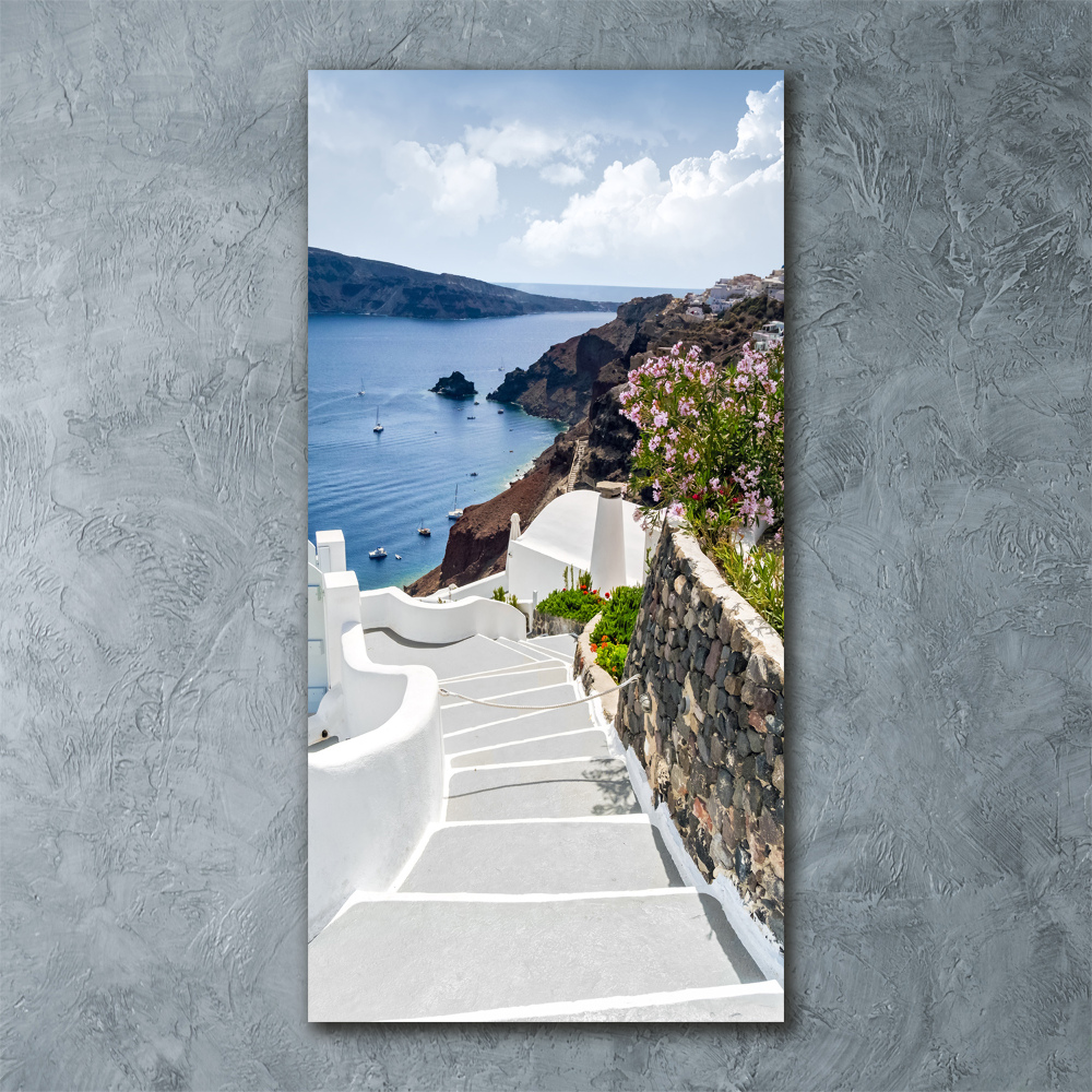 Wall art acrylic Santorini Greece