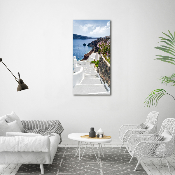 Wall art acrylic Santorini Greece