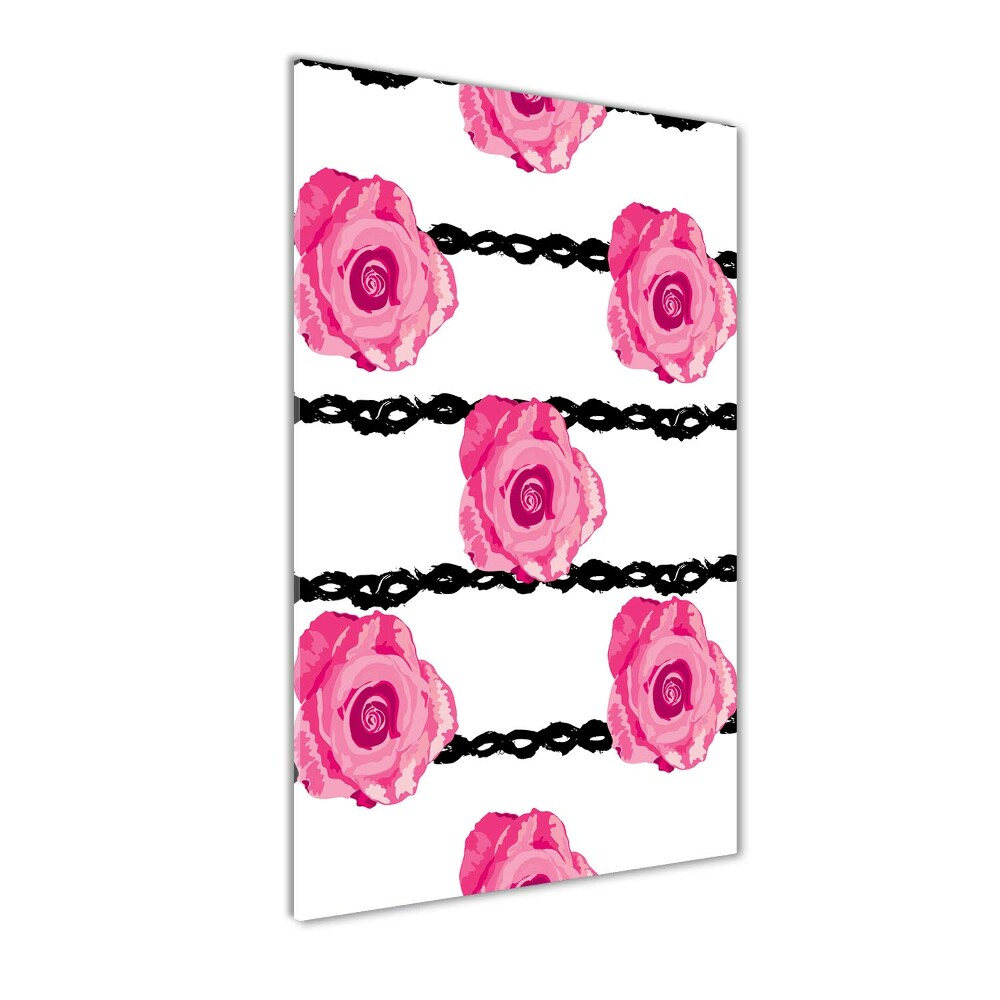 Acrylic print Roses