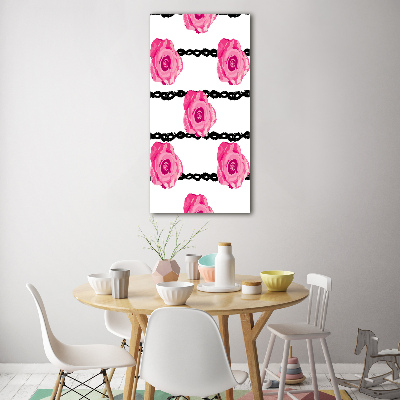 Acrylic print Roses