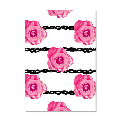 Acrylic print Roses