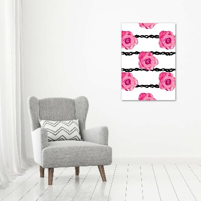 Acrylic print Roses