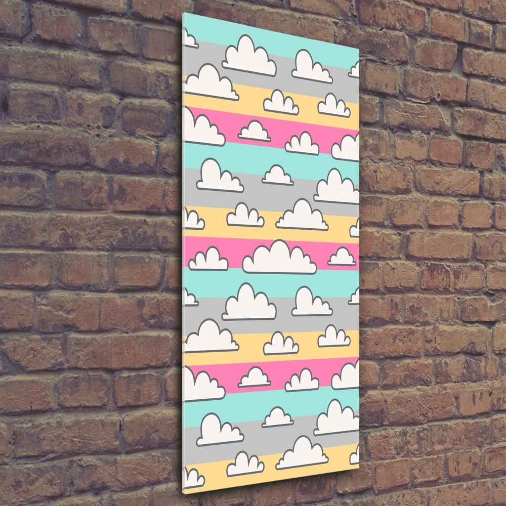 Print on acrylic Colorful clouds