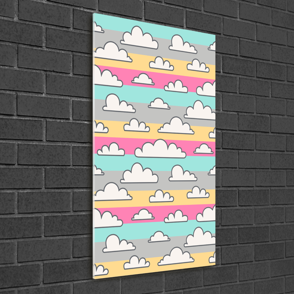 Print on acrylic Colorful clouds