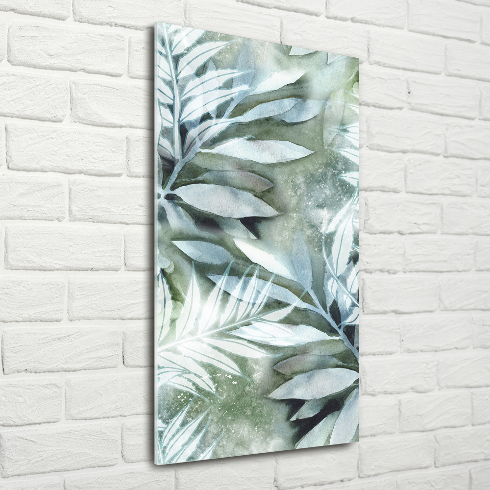 Print on acrylic glass Leaves