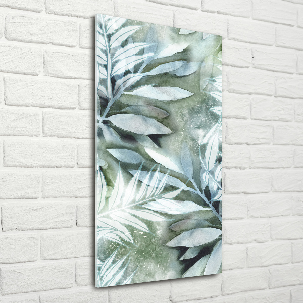 Print on acrylic glass Leaves