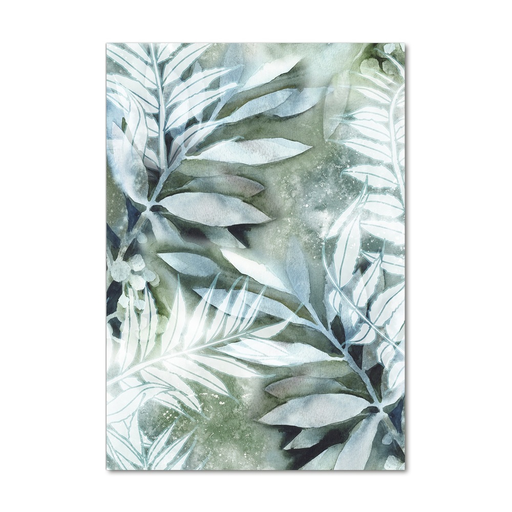 Print on acrylic glass Leaves